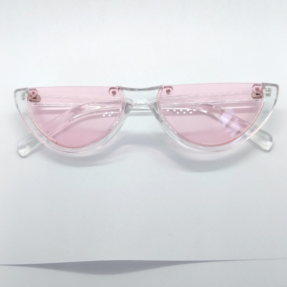 Nwt half moon lucite sunnies - Picture 3 of 6